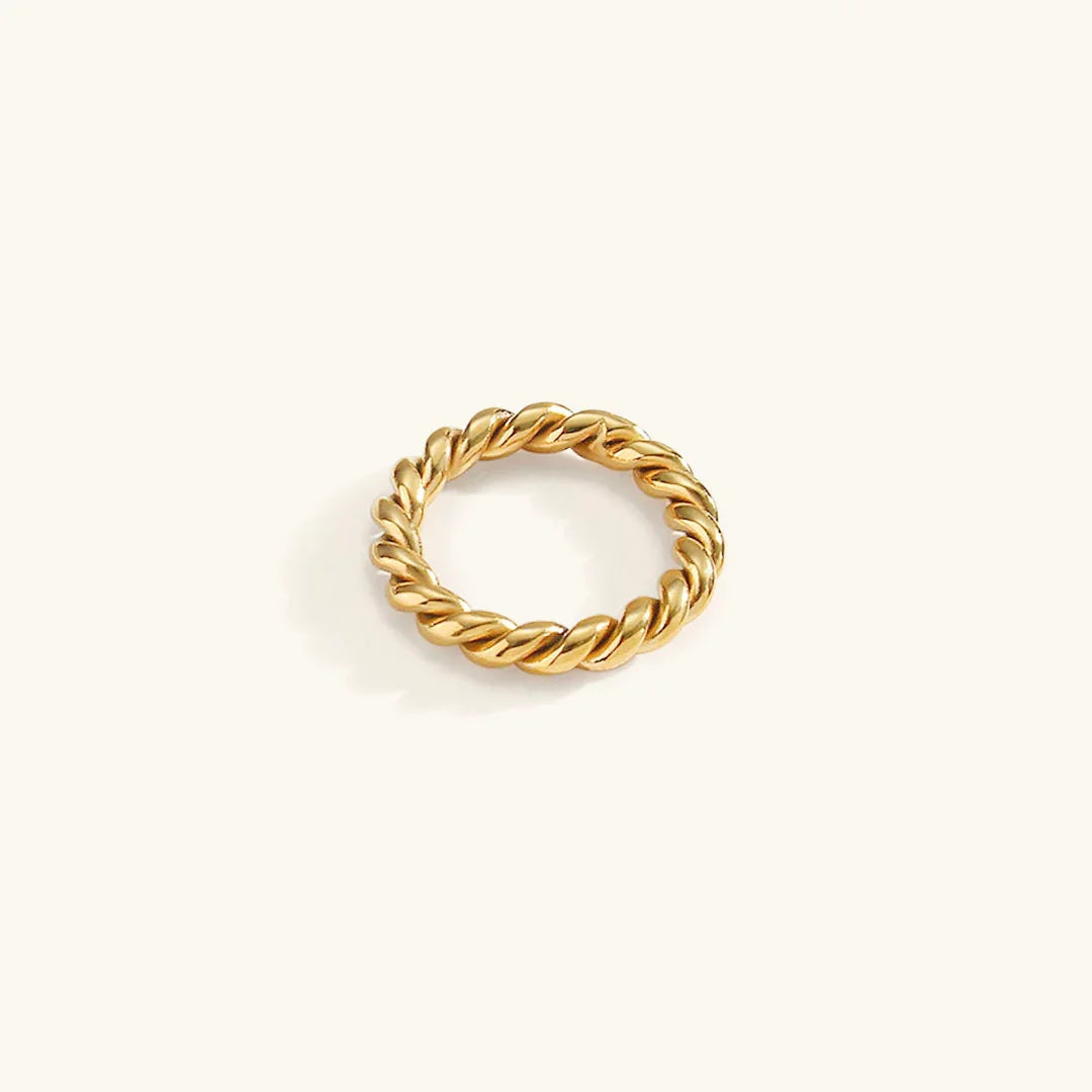 [Royal Vicky]Melody Gold Twist Ring