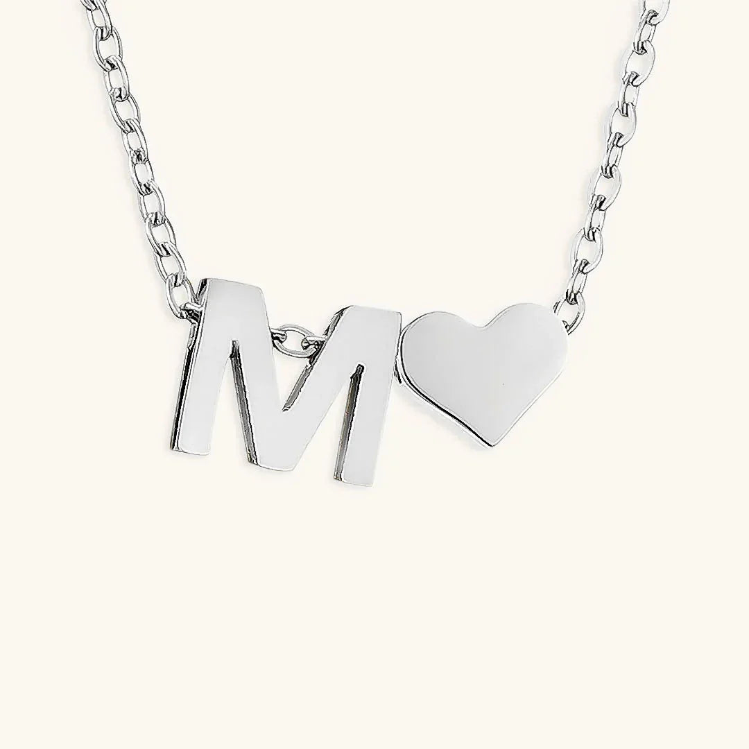 [Royal Vicky]Ria Initial Letter Gold Necklace