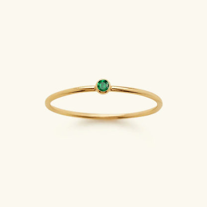 [Royal Vicky]Amelia Birthstone Stacker Ring