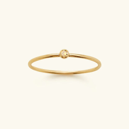 [Royal Vicky]Amelia Birthstone Stacker Ring