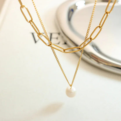 [Royal Vicky]Tropica Freshwater Pearl Necklace