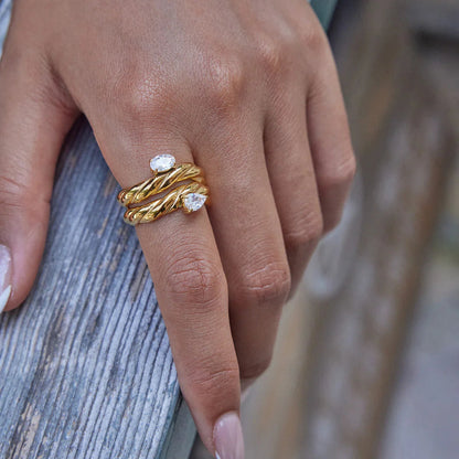 [Royal Vicky]Noemi Curated Ring Stack Collection