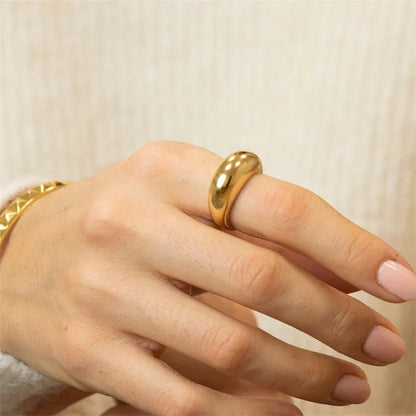 [Royal Vicky]Elise Gold Ring