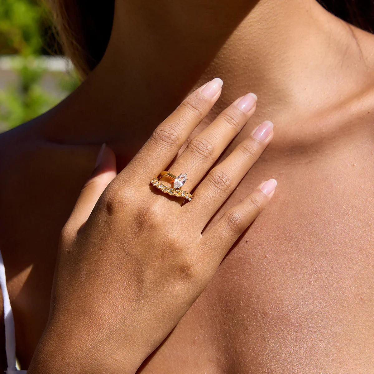 [Royal Vicky]Calina Marquise Diamond Ring