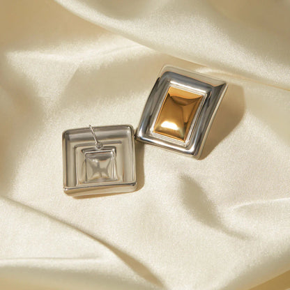 [Royal Vicky]Jocelyn Two Tone Earrings