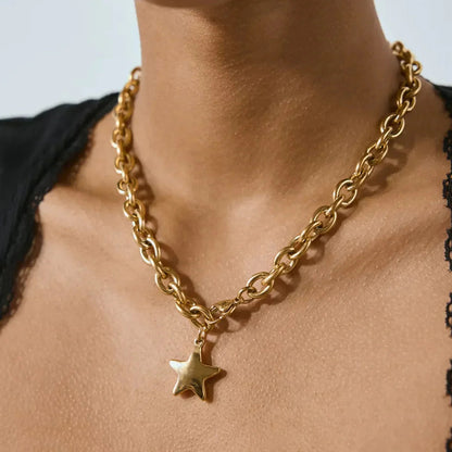 [Royal Vicky]Stellaria Gold Star Pendant