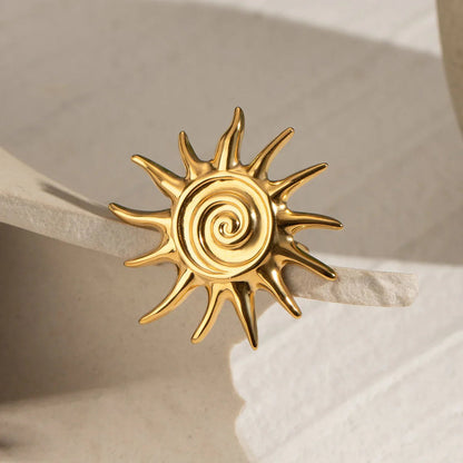 [Royal Vicky]Solstice Golden Sun Ring
