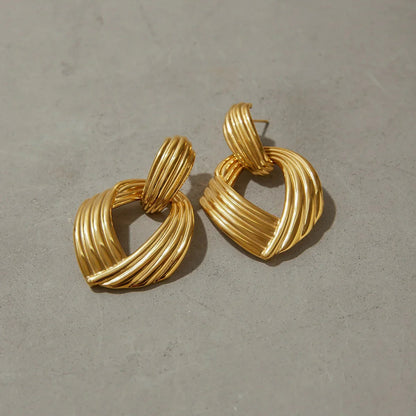 [Royal Vicky]Selma Gold Knot Earrings