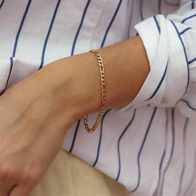 [Royal Vicky]Saturn Gold Chain Bracelet