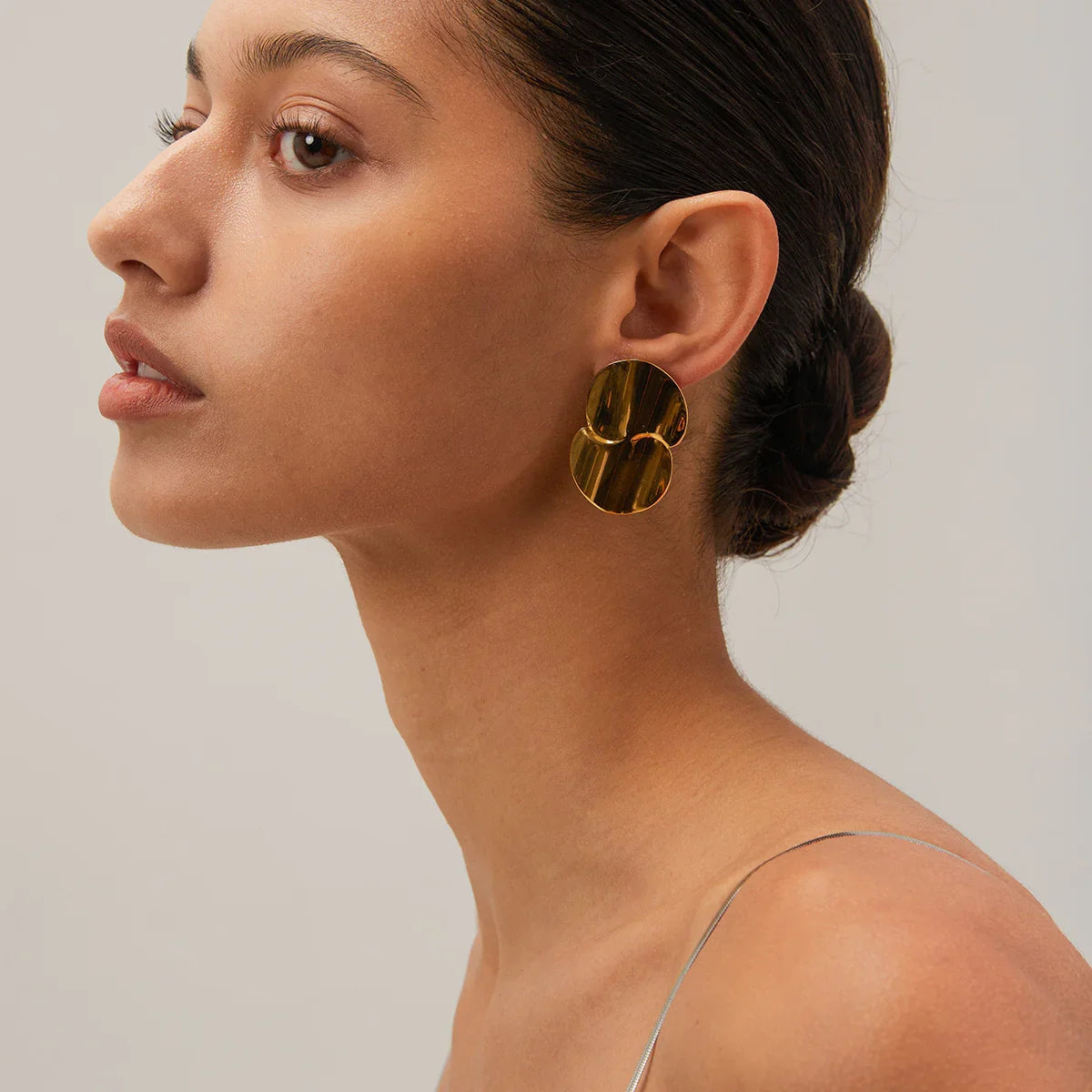 [Royal Vicky]Mireille Gold Earrings