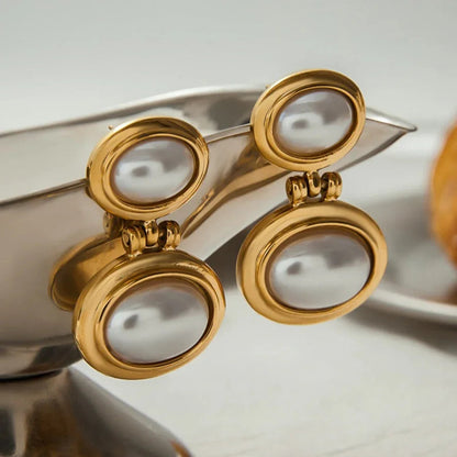 [Royal Vicky]Winnie Freshwater Pearl Earrings