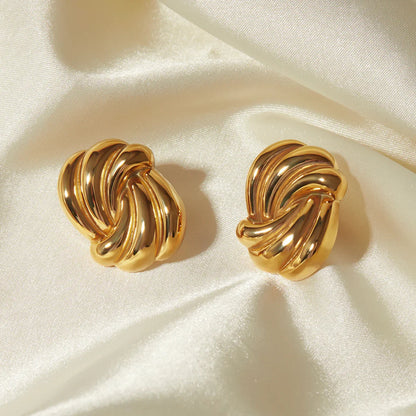 [Royal Vicky]Floriana Gold Earrings