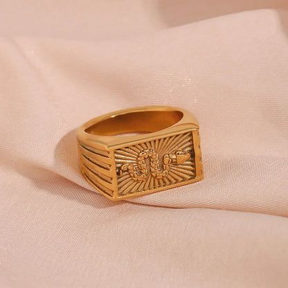 [Royal Vicky]Miles Gold Ring