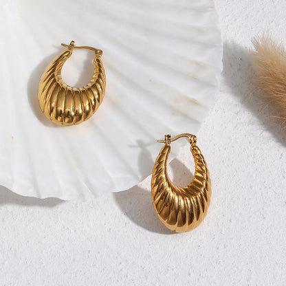 [Royal Vicky]Camila Croissant Earrings