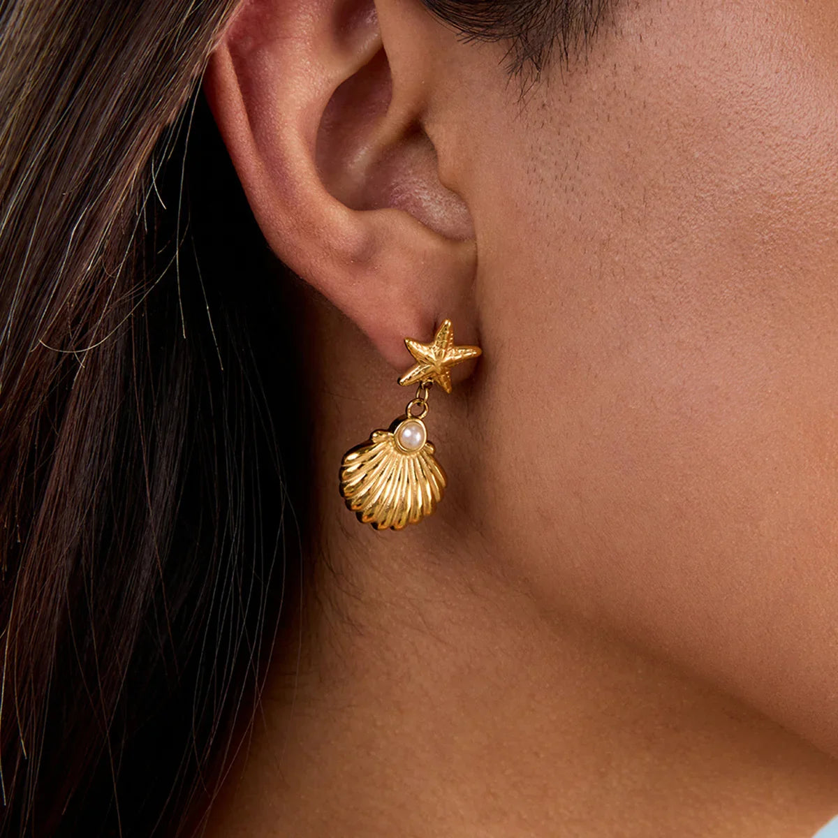 [Royal Vicky]Bernadette Freshwater Pearl Earrings