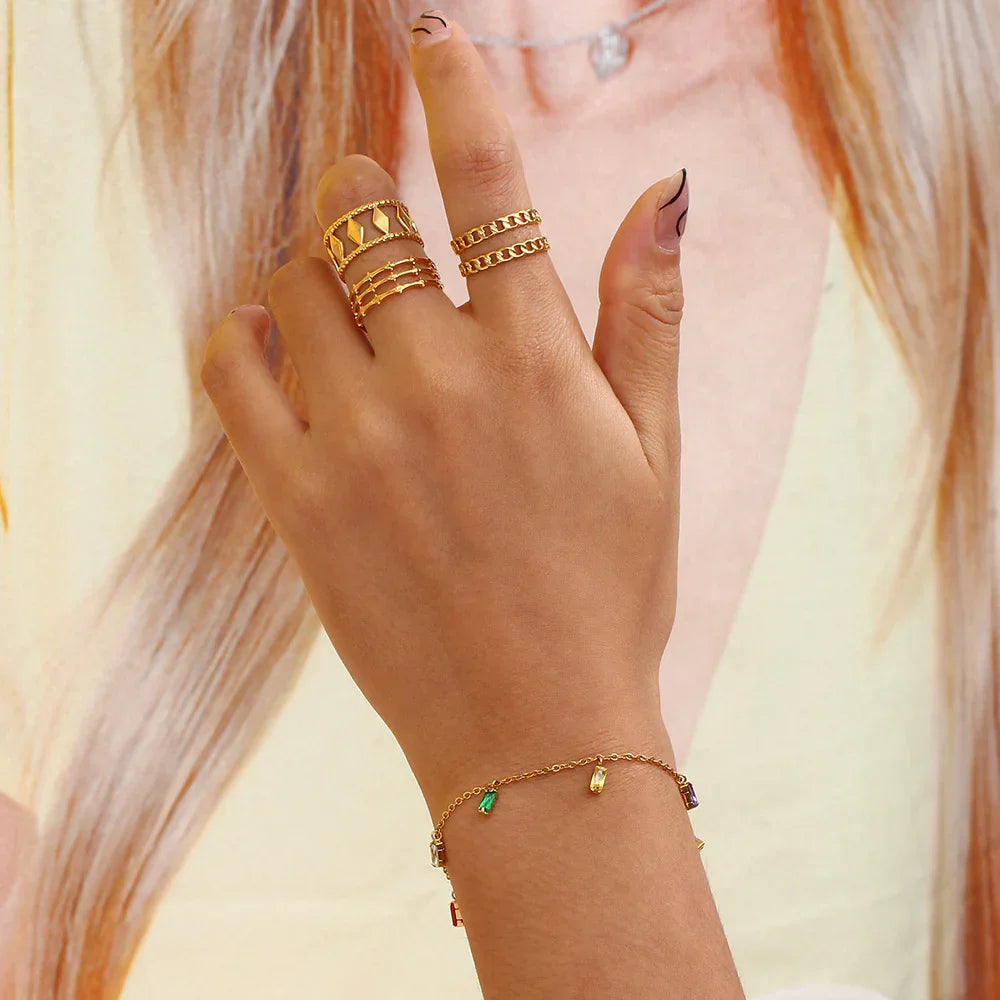 [Royal Vicky]Josephine Gemstone Bracelet