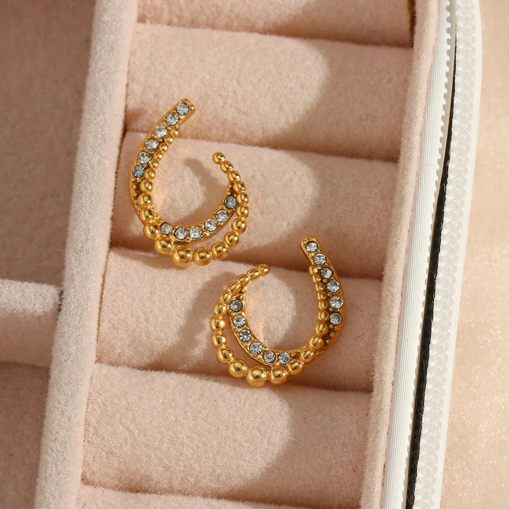 [Royal Vicky]Nola Gold Earrings