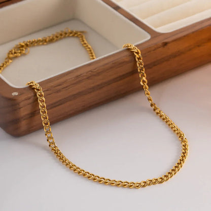 [Royal Vicky]Avana Gold Chain Necklace