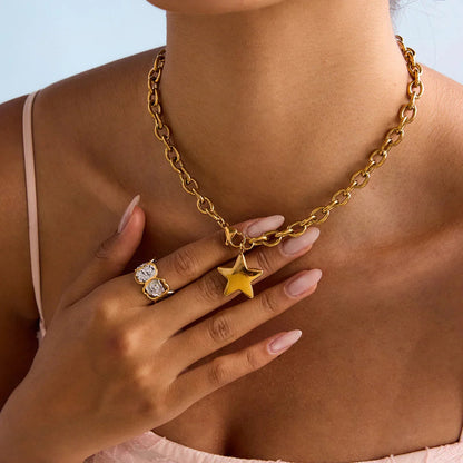 [Royal Vicky]Stellaria Gold Star Pendant