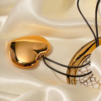 [Royal Vicky]Ophelia Gold Heart Necklace