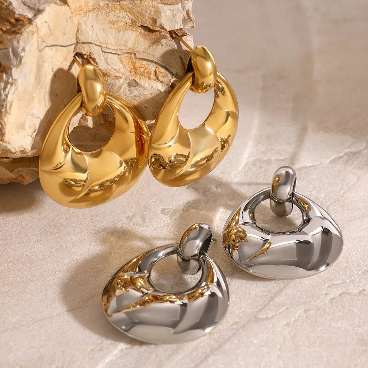 [Royal Vicky]Coralyn Gold Earrings