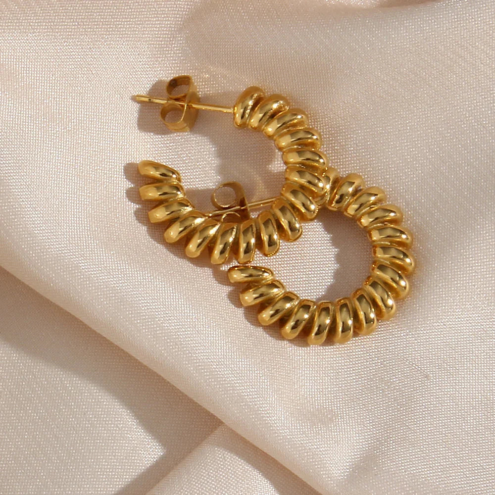 [Royal Vicky]Brynlee Twisted Earrings