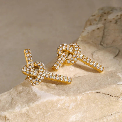 [Royal Vicky]Francesca Diamond Earrings