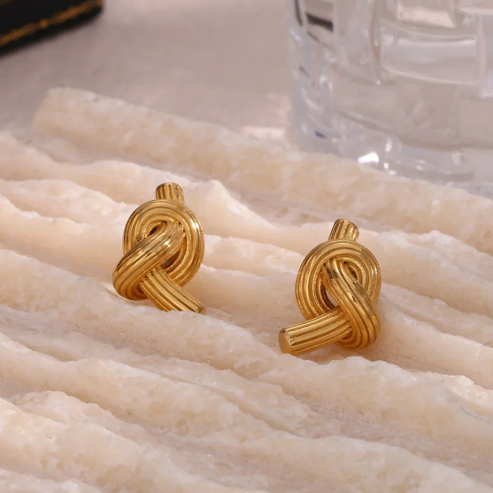 [Royal Vicky]Briony Gold Earrings