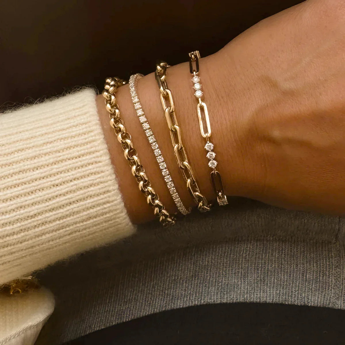 [Royal Vicky]Ranielle Diamond Bracelet