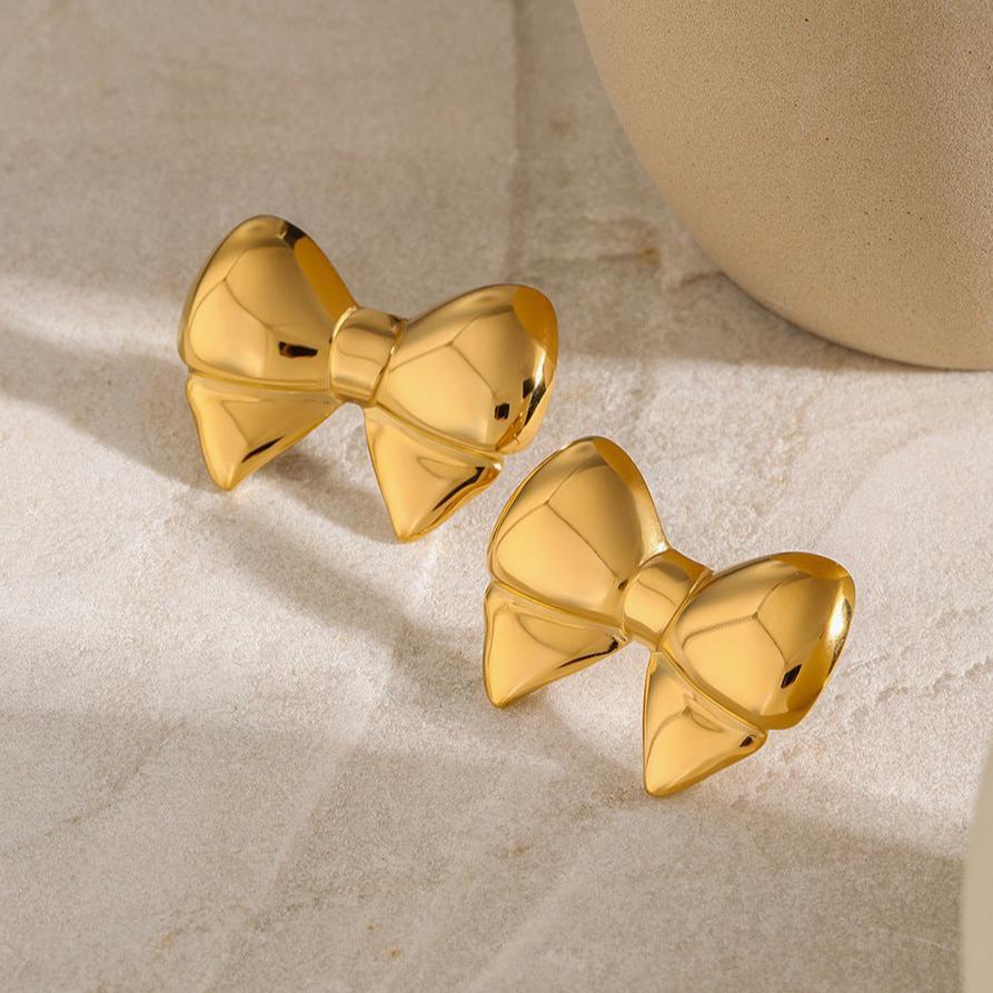 [Royal Vicky]Regina Bow Earrings