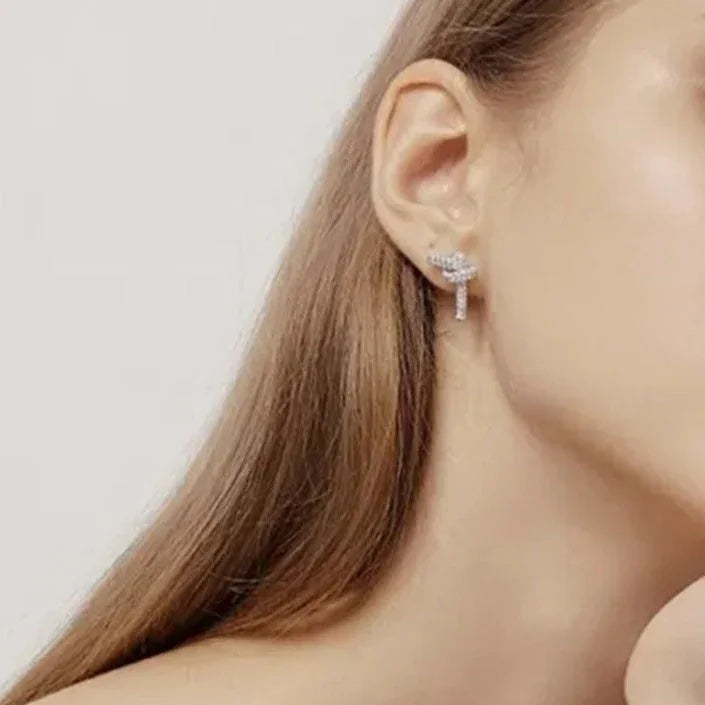 [Royal Vicky]Francesca Diamond Earrings