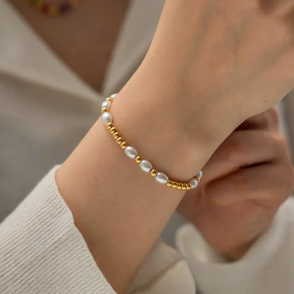[Royal Vicky]Wynn Freshwater Pearl Bracelet