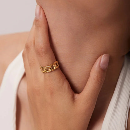[Royal Vicky]Harmony Gold Ring