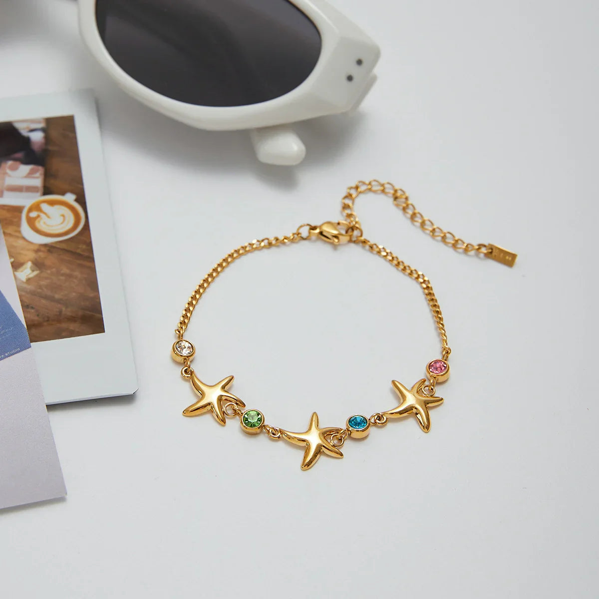 [Royal Vicky]Kristine Golden Starfish Bracelet