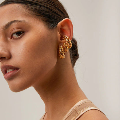 [Royal Vicky]Alma Gold Earrings