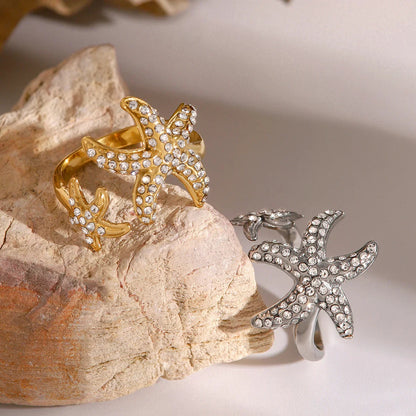 [Royal Vicky]Marina Starfish Diamond Ring