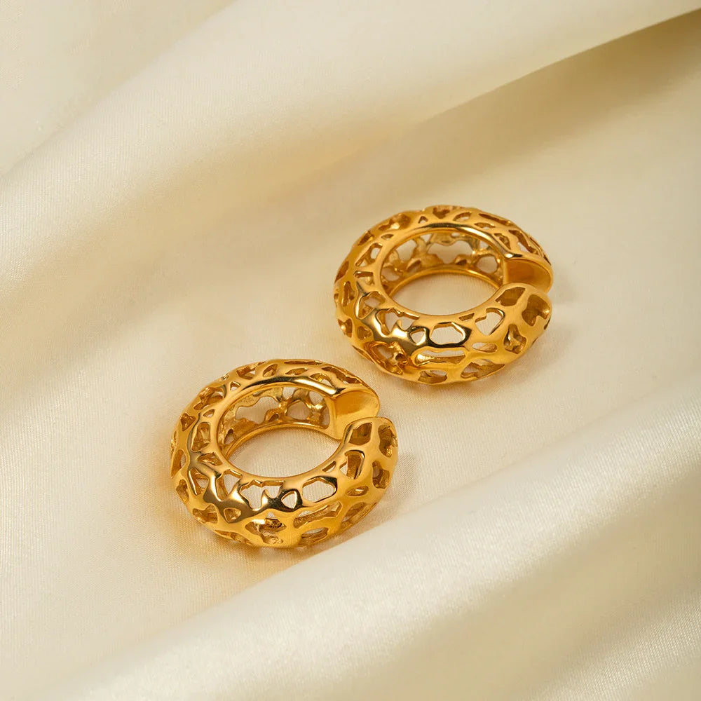 [Royal Vicky]Alma Gold Earrings