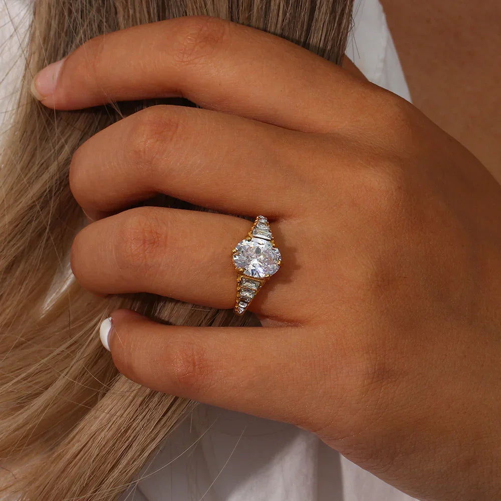 [Royal Vicky]Syllia Diamond Ring