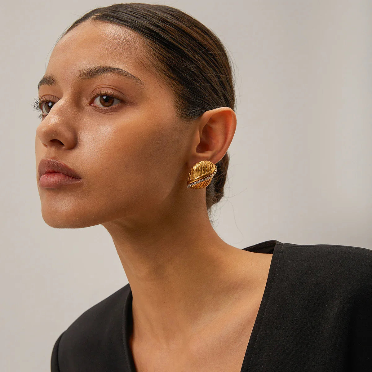 [Royal Vicky]Odine Gold Earrings