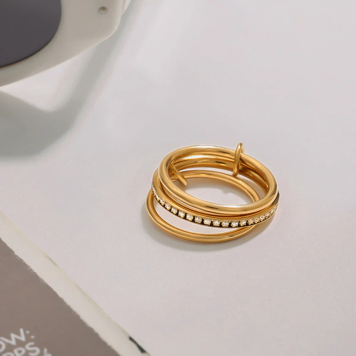 [Royal Vicky]Divine Diamond Ring Stack