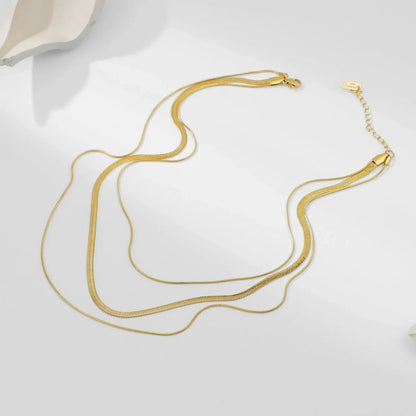 [Royal Vicky]Zafina Gold Necklace