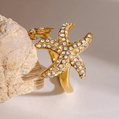 [Royal Vicky]Marina Starfish Diamond Ring