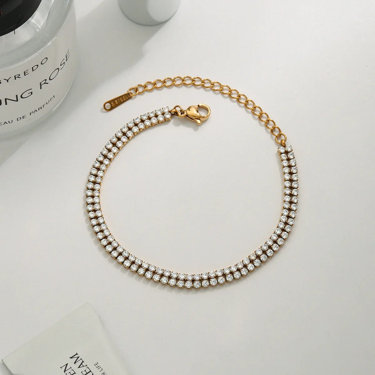 [Royal Vicky]Florabelle Double Tennis Bracelet