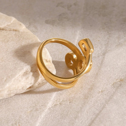 [Royal Vicky]Amelina Layered Diamond Ring