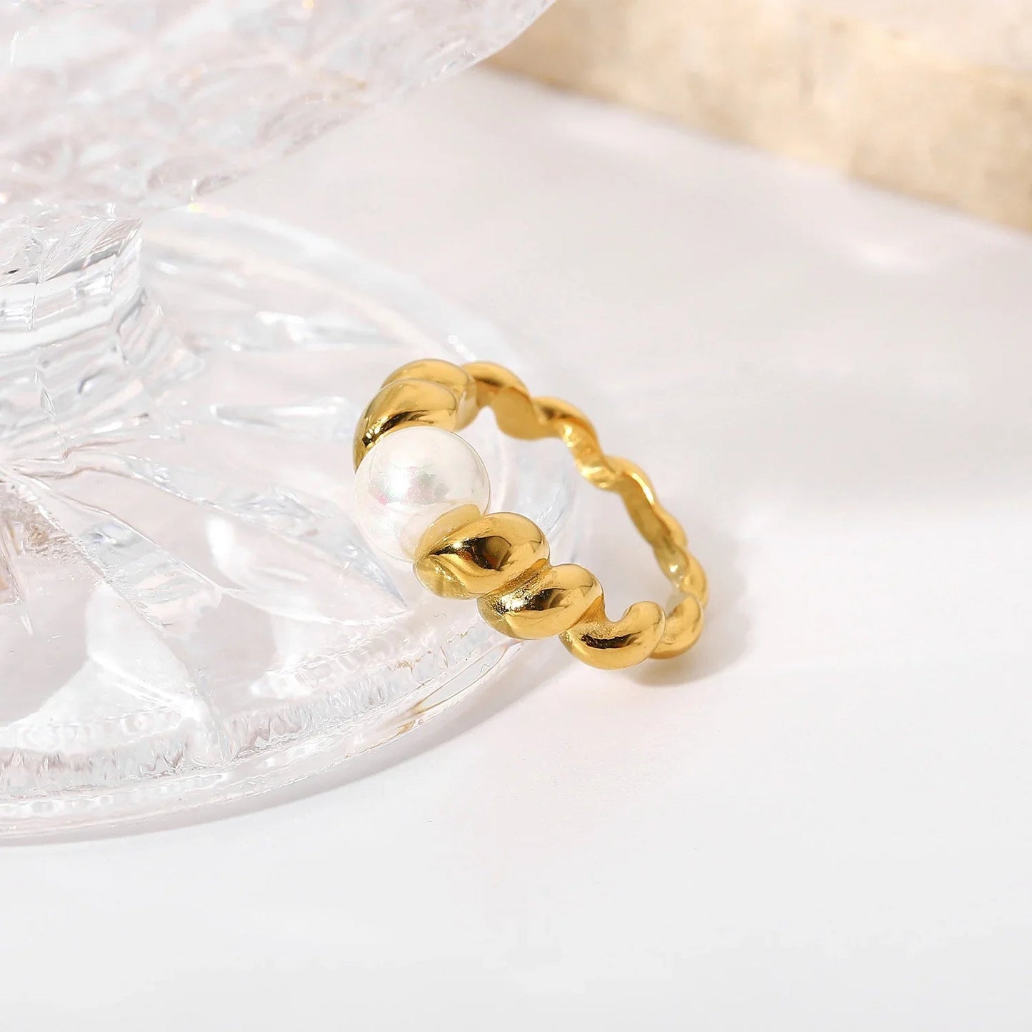 [Royal Vicky]Scarlett Freshwater Pearl Ring