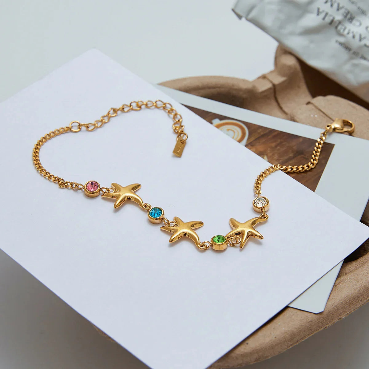 [Royal Vicky]Kristine Golden Starfish Bracelet