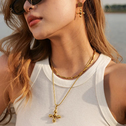 [Royal Vicky]Della Gold Necklace