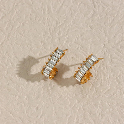 [Royal Vicky]Agnes Diamond Earrings