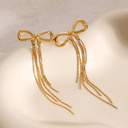 [Royal Vicky]Yvette Bow Earrings