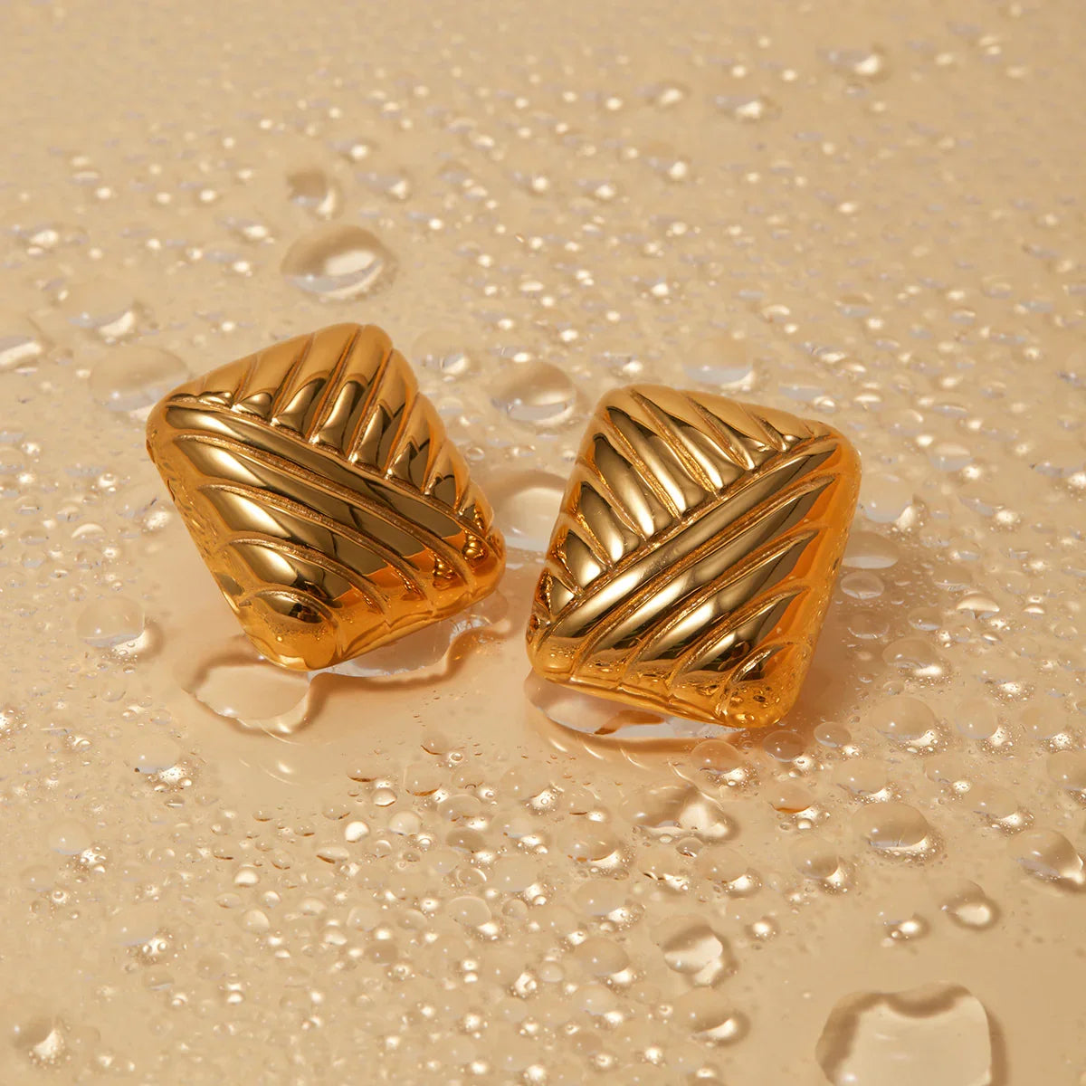 [Royal Vicky]Inez Gold Earrings